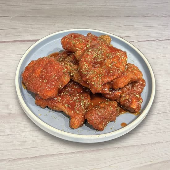 Pork Chops with Plum Sauce & Parsley / 香草話梅豬排